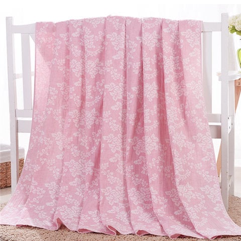 Medvilninis rankšluosčių pledas, pastoraliu stiliumi