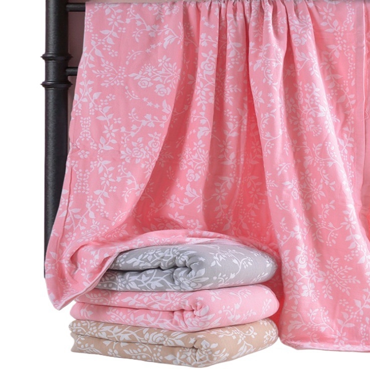 Medvilninis rankšluosčių pledas, pastoraliu stiliumi