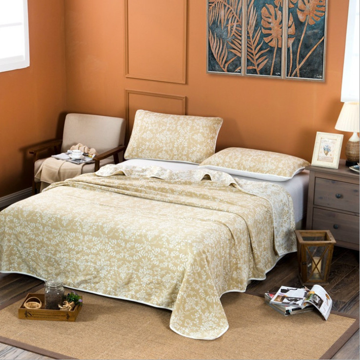 Medvilninis rankšluosčių pledas, pastoraliu stiliumi