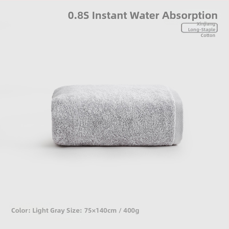 Fürdőtörölközők szett – 100% pamut, uniszex, 150D egyszerű szövés, 3 részes, nedvszívó, gyorsan száradó