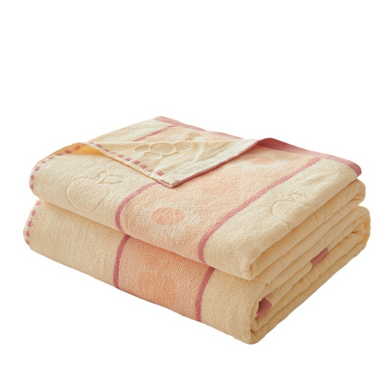 Medvilninė rankšluosčio antklodė su retro stiliumi ir gėlių raštu, reaktyvinis spausdinimas, svoris 0,55–1,00 kg, tinkama pavasariui ir rudeniui