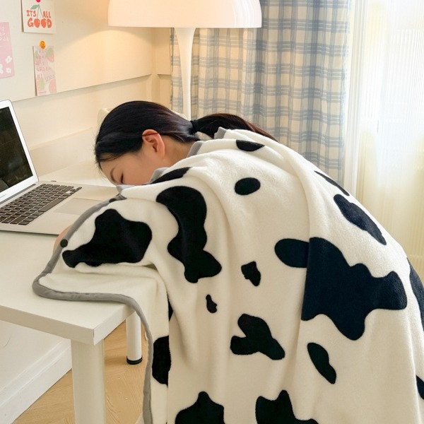 Koralinis veliūro šalių pledas, žiemai tinkamas lovai ir svetainei, 95% poliesteris, karikatūros spaudas, 0.5 kg