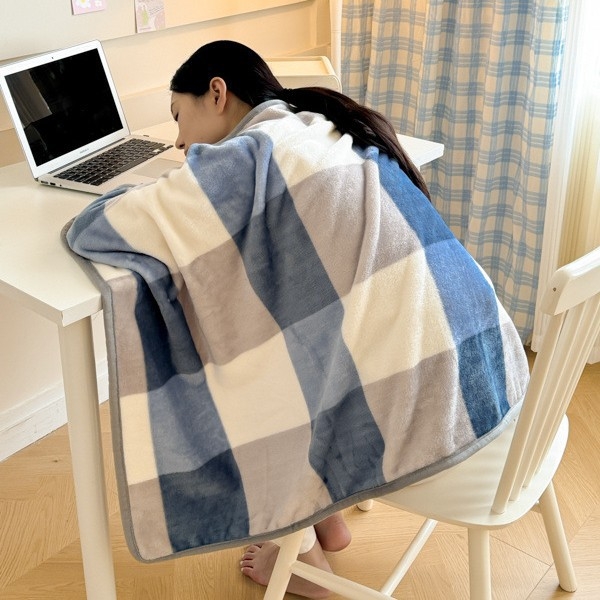 Koralinis veliūro šalių pledas, žiemai tinkamas lovai ir svetainei, 95% poliesteris, karikatūros spaudas, 0.5 kg