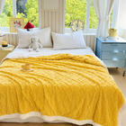 Cuvertură Tafurong – prietenoasă cu pielea și moale, model desen animat, greutate 1,5–2 kg, stil modern minimalist, potrivită pentru toate sezoanele, pătură tricotată