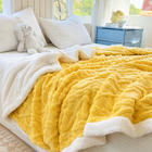 Cuvertură Tafurong – prietenoasă cu pielea și moale, model desen animat, greutate 1,5–2 kg, stil modern minimalist, potrivită pentru toate sezoanele, pătură tricotată