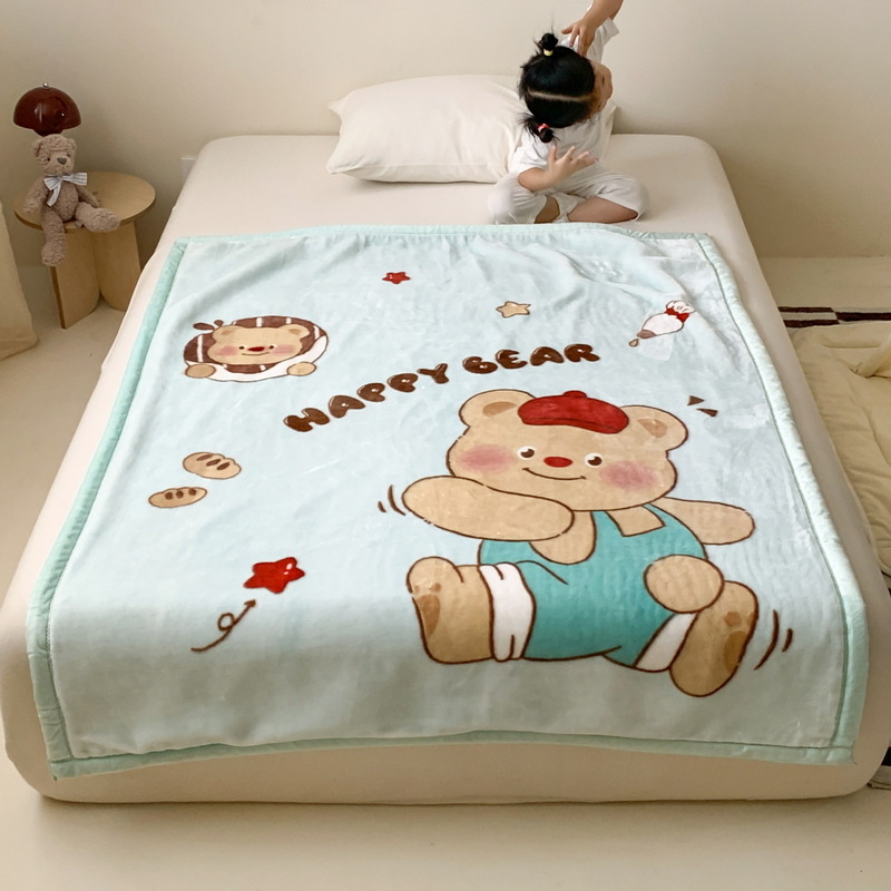 Dječja deka s karikaturnim uzorkom, poliester, ispod 300 g, proljeće–jesen, crtani stil