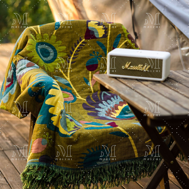 Medvilninė rankšluosčio antklodė Wheat weaving, 1500–1999 g, tinkama visiems sezonams, karikatūrinis raštas