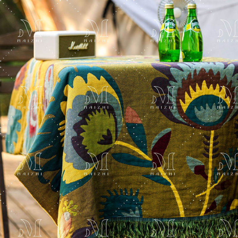 Medvilninė rankšluosčio antklodė Wheat weaving, 1500–1999 g, tinkama visiems sezonams, karikatūrinis raštas