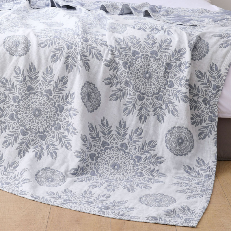 Medvilninė rankšluosčio antklodė Wheat weaving, 1500–1999 g, tinkama visiems sezonams, karikatūrinis raštas