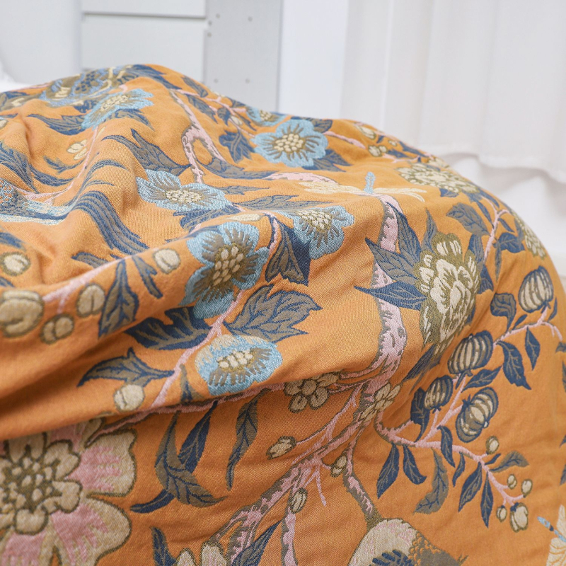 Medvilninė rankšluosčio antklodė Wheat weaving, 1500–1999 g, tinkama visiems sezonams, karikatūrinis raštas