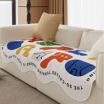 Perna pentru canapea în stil coreean, cu model anime, poliester, Dongzhao, potrivită pentru canapele combinate