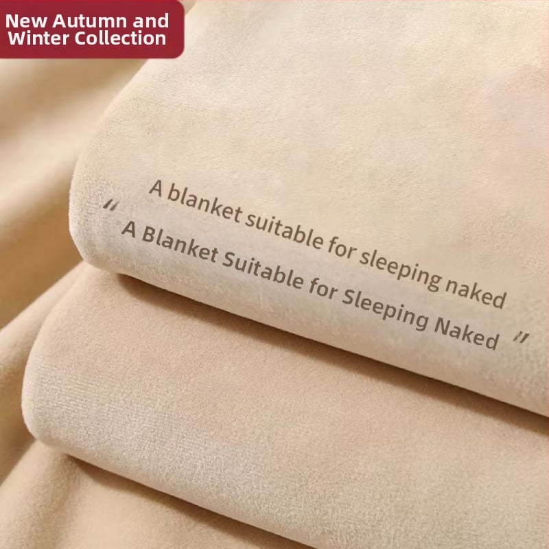 Pienas velūro pledas, Type A storintas, vieno tono raštas, 300–500 g, visoms sezonoms, šiuolaikiškas minimalistinis stilius