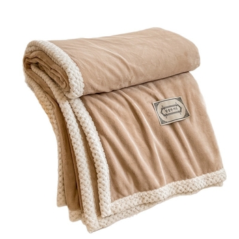 Dvipusė pledas ir antklodės užvalkalas, pieno veliūras, dviejų sluoksnių pledas, svoris 2500–3000 g, ruduo ir žiema