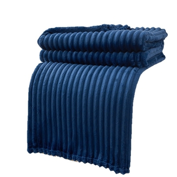 Singlair poliesterio koralo fleece pledas, tinka visoms sezonoms, vienodo dizaino, pritaikomas