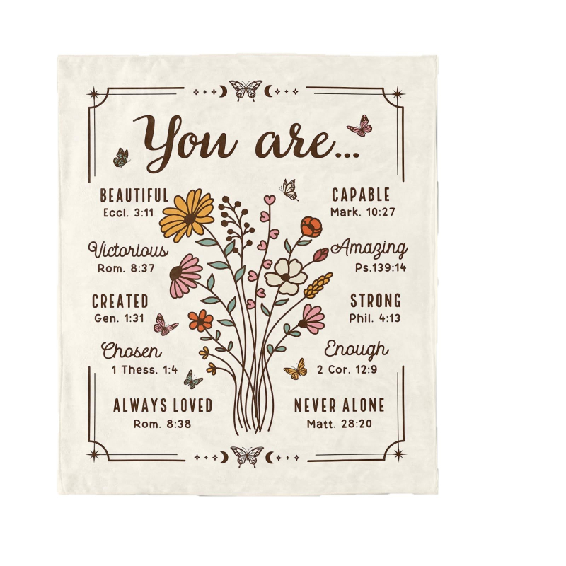 Flanelinė pledė su gėlių raštu, 100% poliesteris, 260 g/m², pavasaris–ruduo, susitraukimas 2–3%