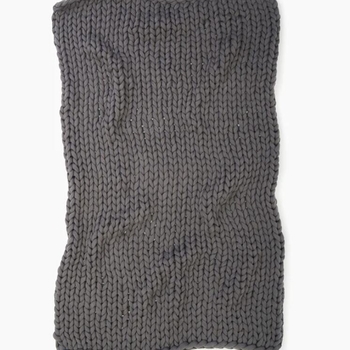 Rankų pynimo sunkioji antklodė Gravity Blanket, >3000 g, vienos spalvos raštas, pritaikytas apdorojimas — KUNDUI/Kundhe