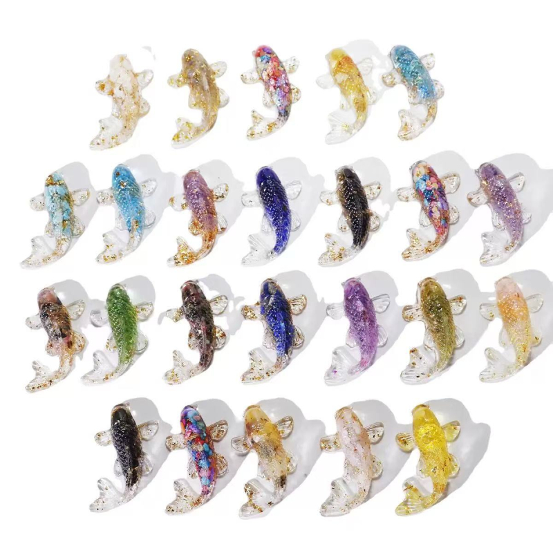 Galda dekors no sveķiem ar kristāla šķembām — Show mine zīmols, mūsdienīgs minimālisma stils, dekori, gatavs dāvanai