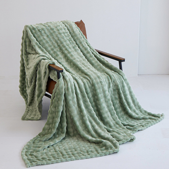 Koralinio veliūro antklodė, vieno sluoksnio, dviejų pusių, 100% poliesteris, svoris 300, pavasario–rudens naudojimui