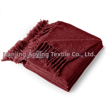 Šiaurietiškas minimalistinis burbulinis megztinis pledas - akrilas, 500–799 g, šiuolaikiškai paprastas stilius, pavasaris ir ruduo, pritaikomas