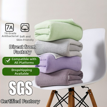 Fürdőlepedő korall fleece anyagból, 200–300 g, 150D