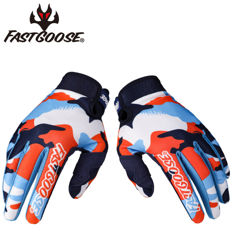 FASTGOOSE jalgratta- ja mootorratta võistluste sõrmkindad – õhukesed, kevad-suve-sügise hooajaks, maastikul