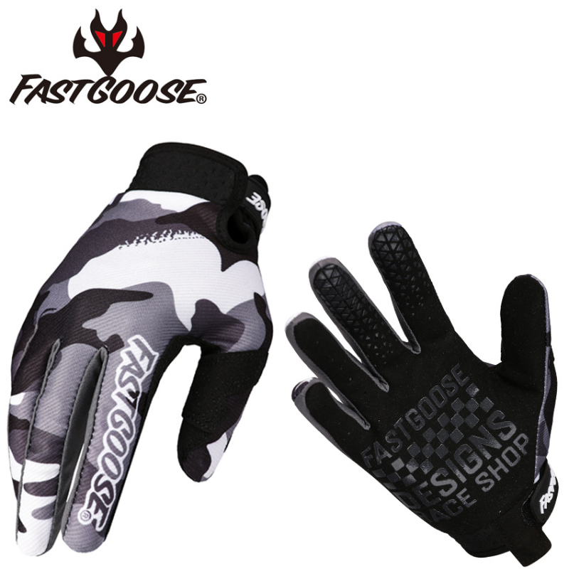 FASTGOOSE jalgratta- ja mootorratta võistluste sõrmkindad – õhukesed, kevad-suve-sügise hooajaks, maastikul