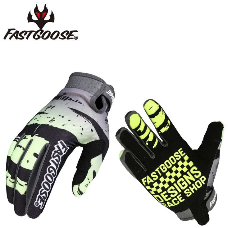 FASTGOOSE jalgratta- ja mootorratta võistluste sõrmkindad – õhukesed, kevad-suve-sügise hooajaks, maastikul