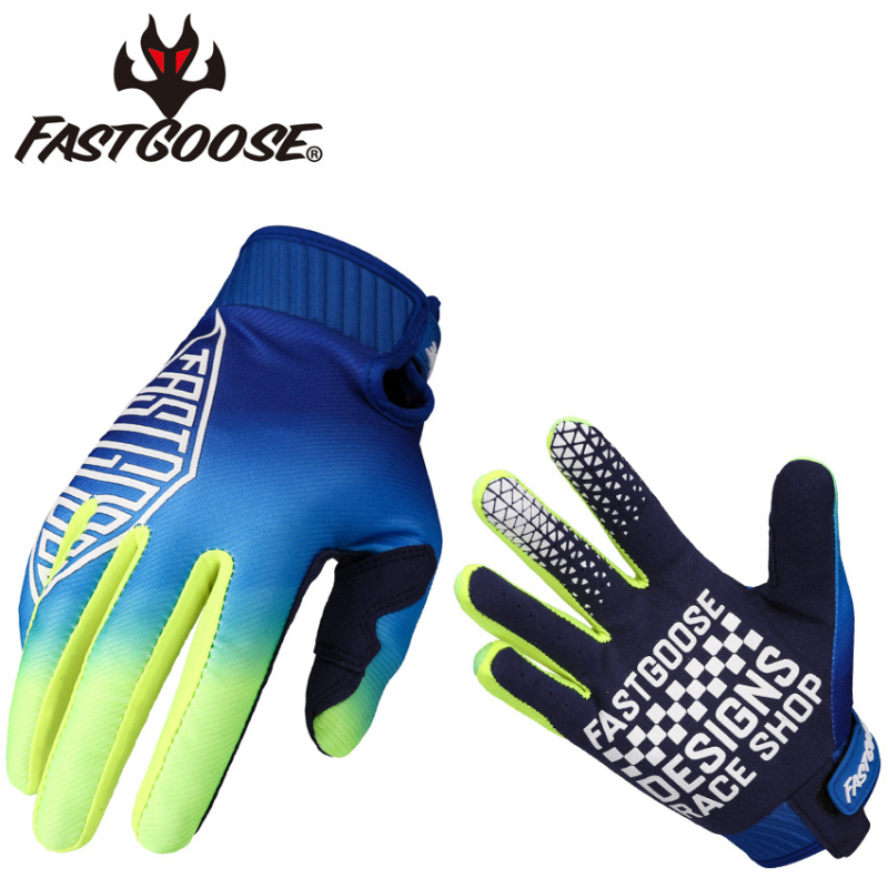 FASTGOOSE jalgratta- ja mootorratta võistluste sõrmkindad – õhukesed, kevad-suve-sügise hooajaks, maastikul