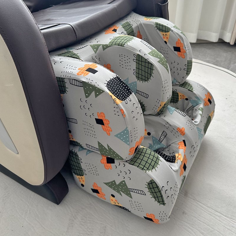 Navlaka za masažnu stolicu - poliester, Meika, moderni minimalistički stil, s gornjim i donjim pokrivačima za noge