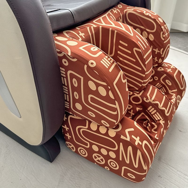 Navlaka za masažnu stolicu - poliester, Meika, moderni minimalistički stil, s gornjim i donjim pokrivačima za noge