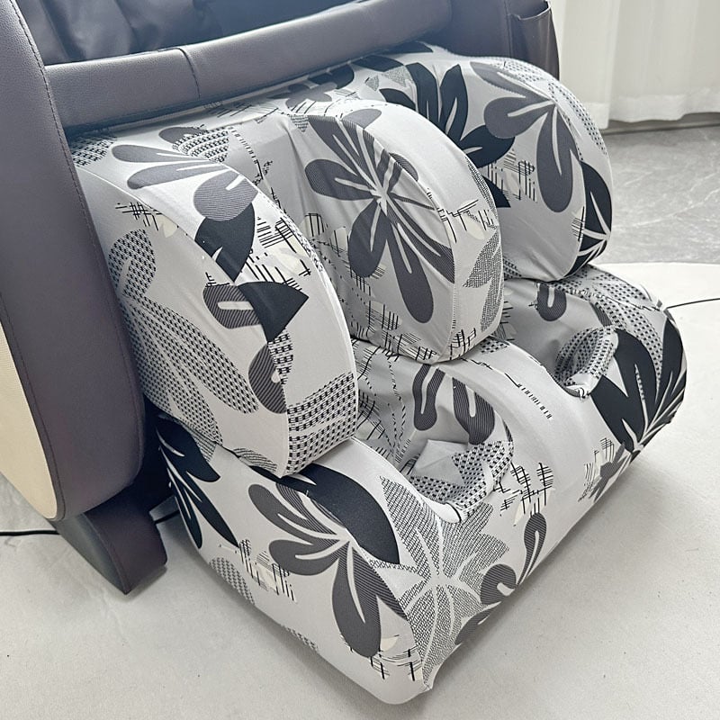 Navlaka za masažnu stolicu - poliester, Meika, moderni minimalistički stil, s gornjim i donjim pokrivačima za noge