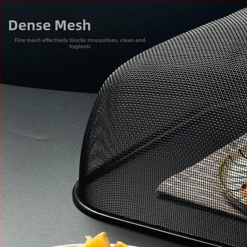 Nerūdijančio plieno maisto uždangalas – apsauga nuo uodų ir dulkių, kvadratinis ir apvalus dangtelis indams