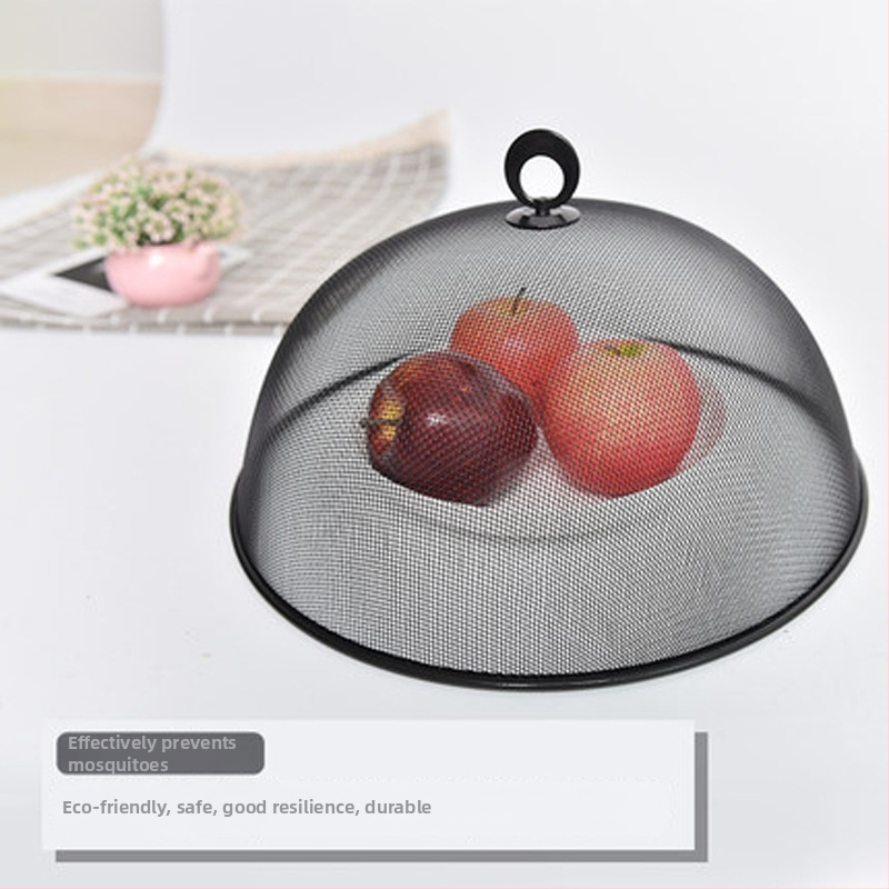 Nerūdijančio plieno maisto uždangalas – apsauga nuo uodų ir dulkių, kvadratinis ir apvalus dangtelis indams