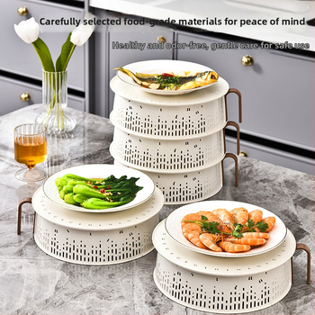 Maisto uždangalas likusiems patiekalams – maisto kokybės plastikas, kvėpuojantis, dulkių atsparus ir nuo uodų