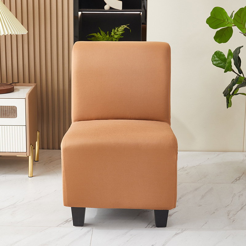Karfa nélküli, egy üléses kanapé huzat – anyag: textil, csúszásmentes, kopásálló, macska-karcolások elleni védelem, minimalist stílus, egyszínű minta