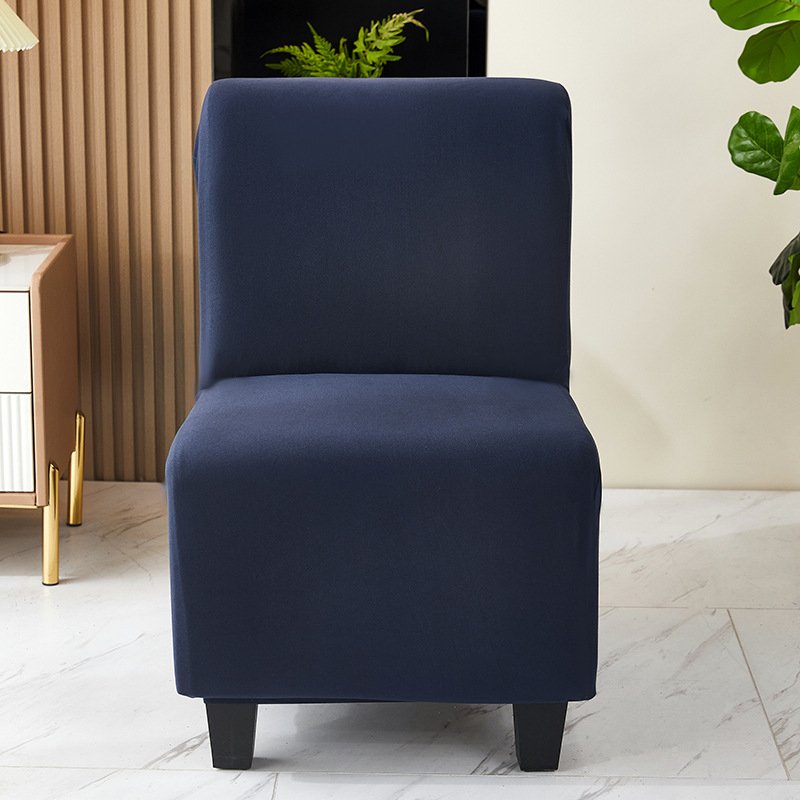 Karfa nélküli, egy üléses kanapé huzat – anyag: textil, csúszásmentes, kopásálló, macska-karcolások elleni védelem, minimalist stílus, egyszínű minta