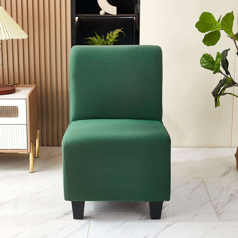 Karfa nélküli, egy üléses kanapé huzat – anyag: textil, csúszásmentes, kopásálló, macska-karcolások elleni védelem, minimalist stílus, egyszínű minta