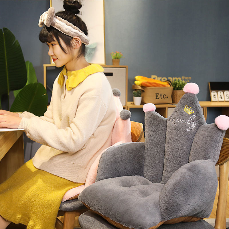 Krēsla spilvens - pūkains materiāls, PP kokvilnas pildījums, LEZIZI, dzīvojamā istaba