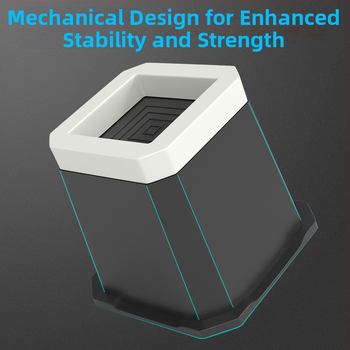 Regulējami krēsla kāju pacēlāji ar kāju paliktņiem – pretslīdēšana, izturīgi pret nolietojumu, mitruma izturīgi