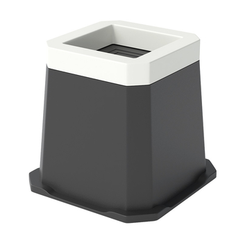 Regulējami krēsla kāju pacēlāji ar kāju paliktņiem – pretslīdēšana, izturīgi pret nolietojumu, mitruma izturīgi