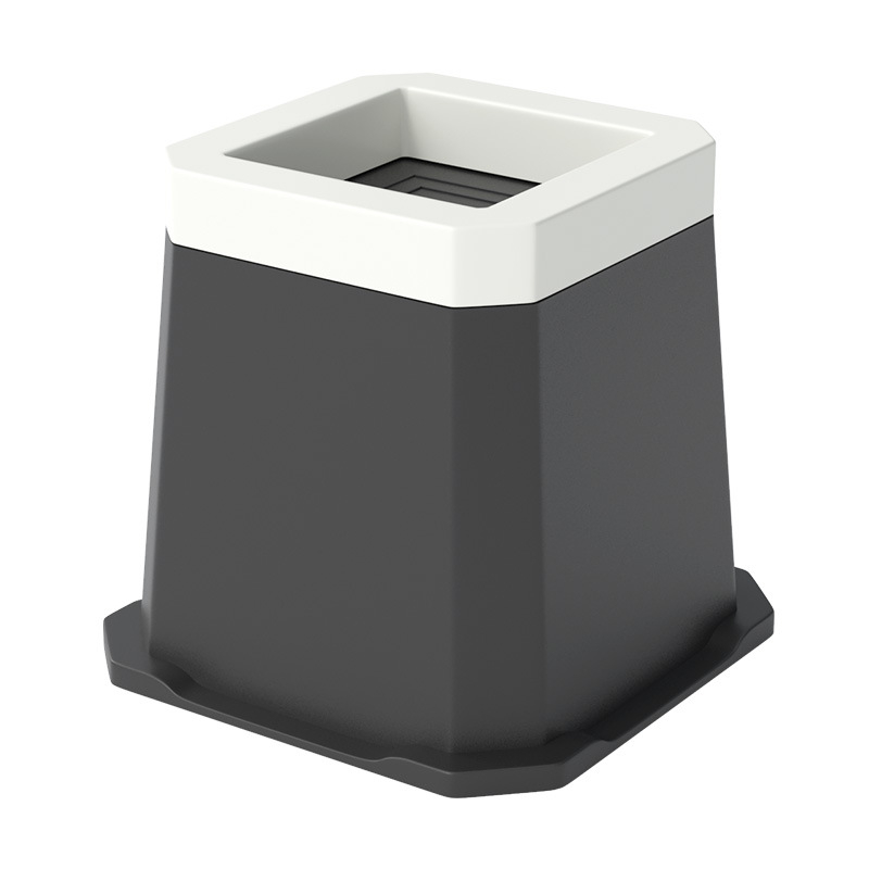 Regulējami krēsla kāju pacēlāji ar kāju paliktņiem – pretslīdēšana, izturīgi pret nolietojumu, mitruma izturīgi