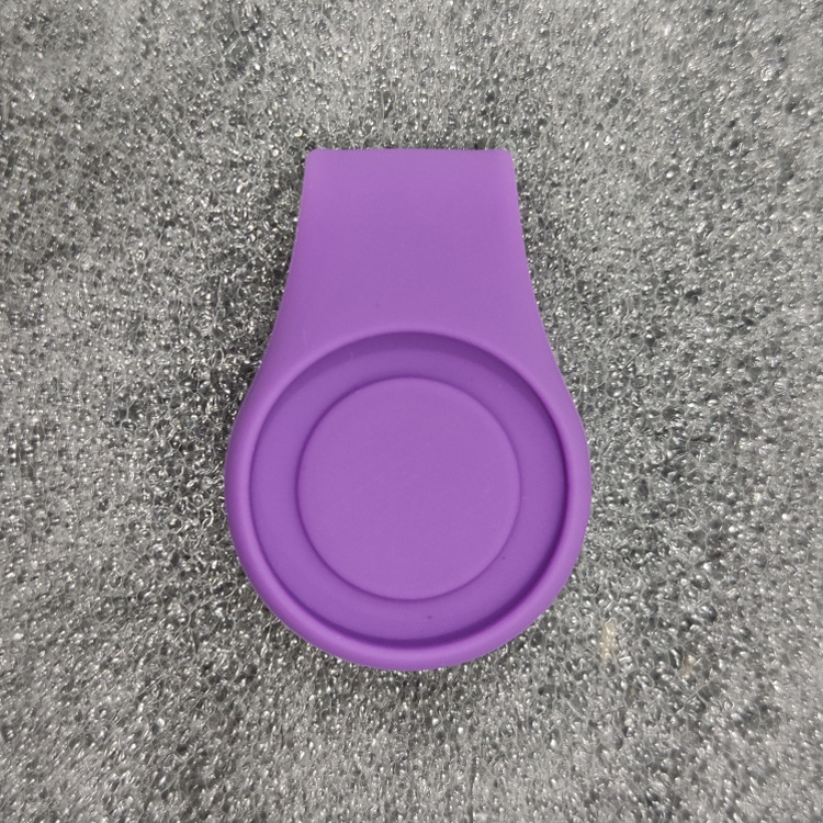 Golf silikona cepures klips ar magnētisko bumbu marķieri, Longyi zīmols, ar drukātu logotipu