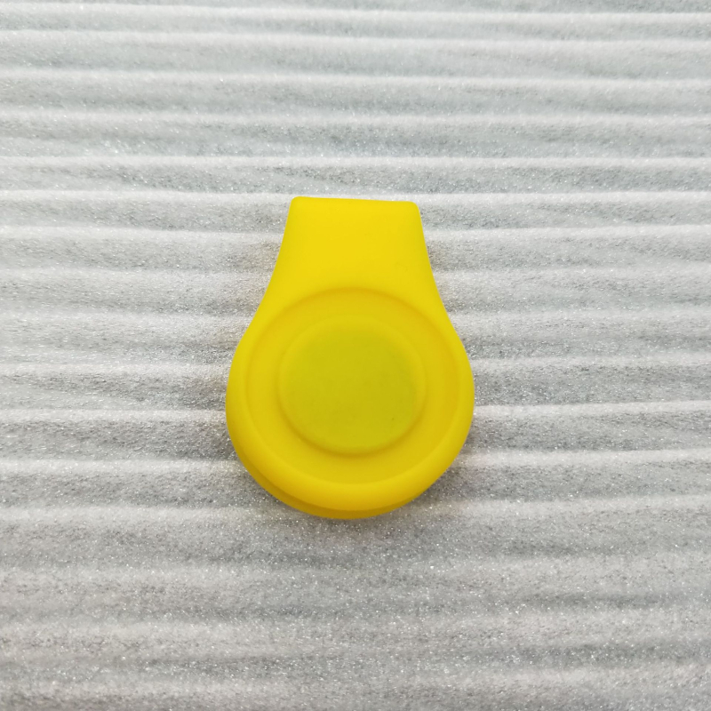 Golf silikona cepures klips ar magnētisko bumbu marķieri, Longyi zīmols, ar drukātu logotipu