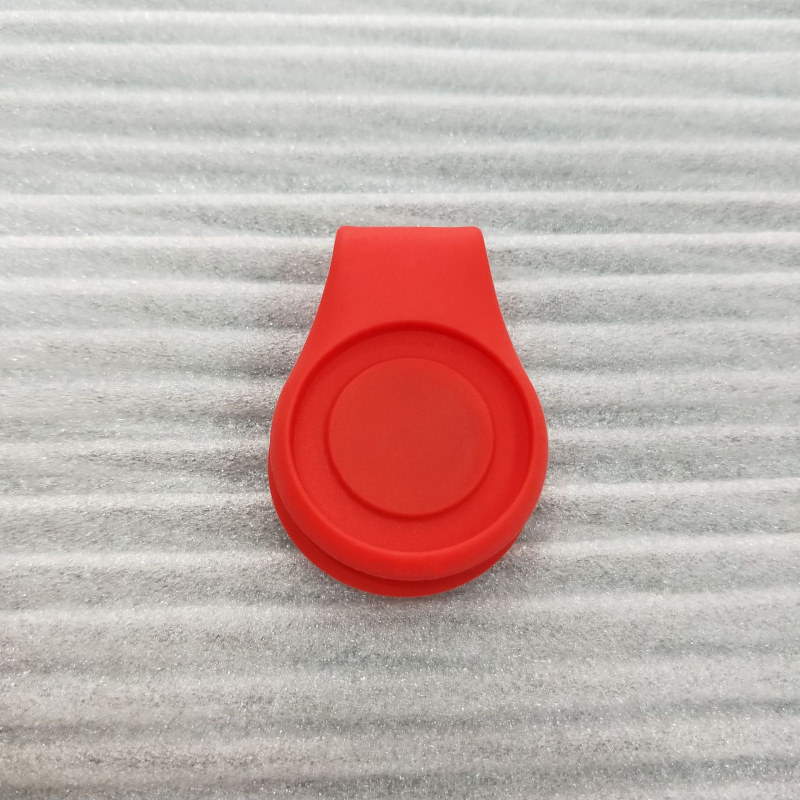 Golf silikona cepures klips ar magnētisko bumbu marķieri, Longyi zīmols, ar drukātu logotipu