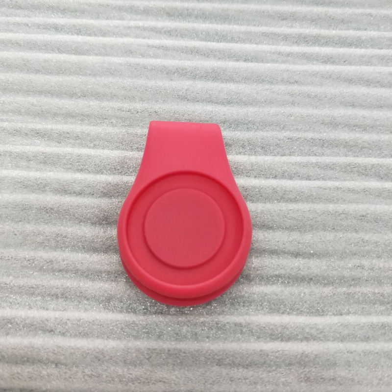 Golf silikona cepures klips ar magnētisko bumbu marķieri, Longyi zīmols, ar drukātu logotipu