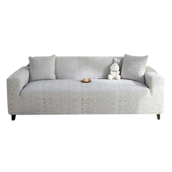 Jacquard velúr kanapévédő, univerzális illeszkedés, bohem stílus, bohémi mintázat