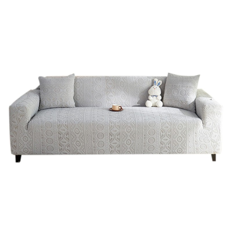 Jacquard velúr kanapévédő, univerzális illeszkedés, bohem stílus, bohémi mintázat