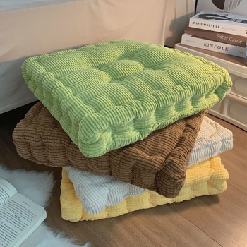 Diák ülőpárna, pamut, minimalist stílus, doily-formájú párna, hosszú ülés utáni fájdalom elleni kényelem, rácsmintás