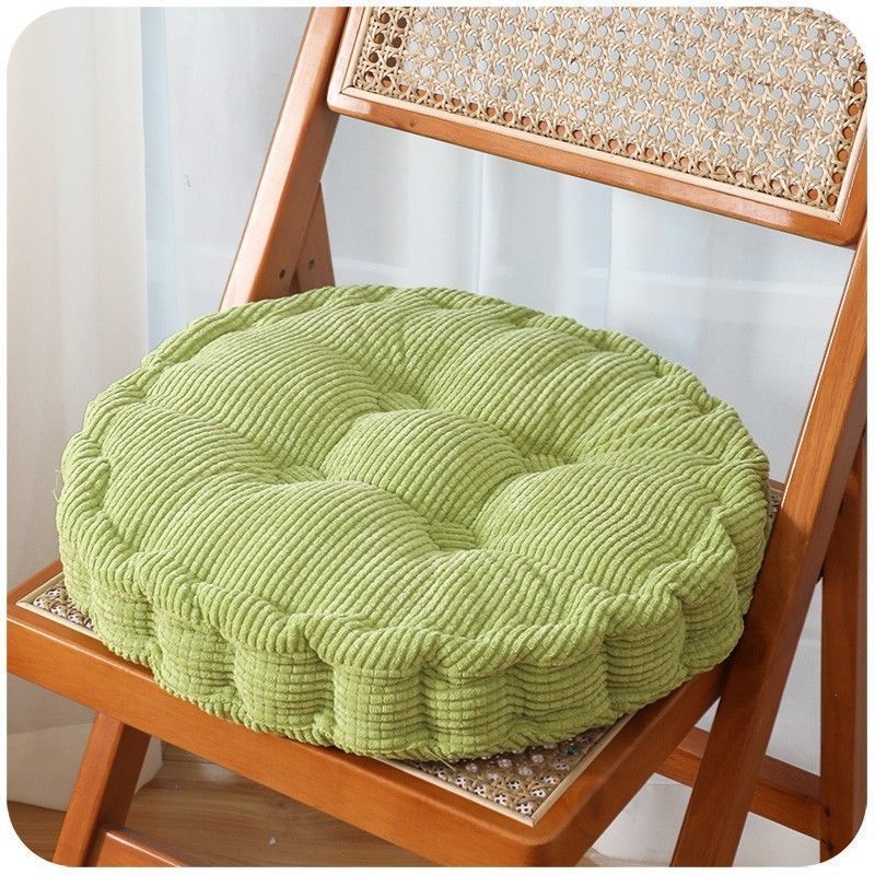 Diák ülőpárna, pamut, minimalist stílus, doily-formájú párna, hosszú ülés utáni fájdalom elleni kényelem, rácsmintás