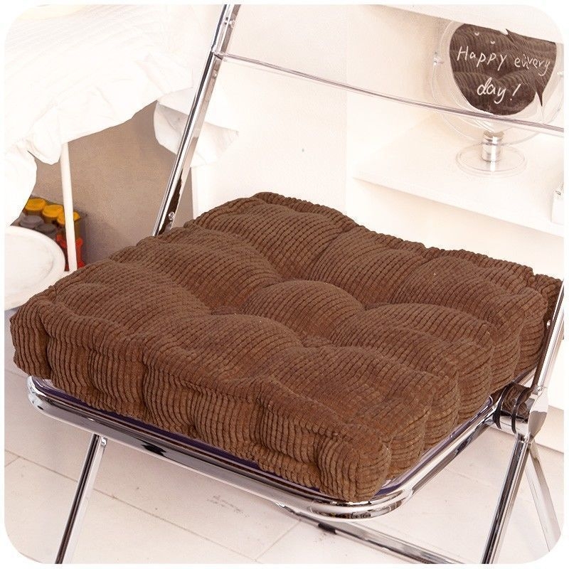 Diák ülőpárna, pamut, minimalist stílus, doily-formájú párna, hosszú ülés utáni fájdalom elleni kényelem, rácsmintás